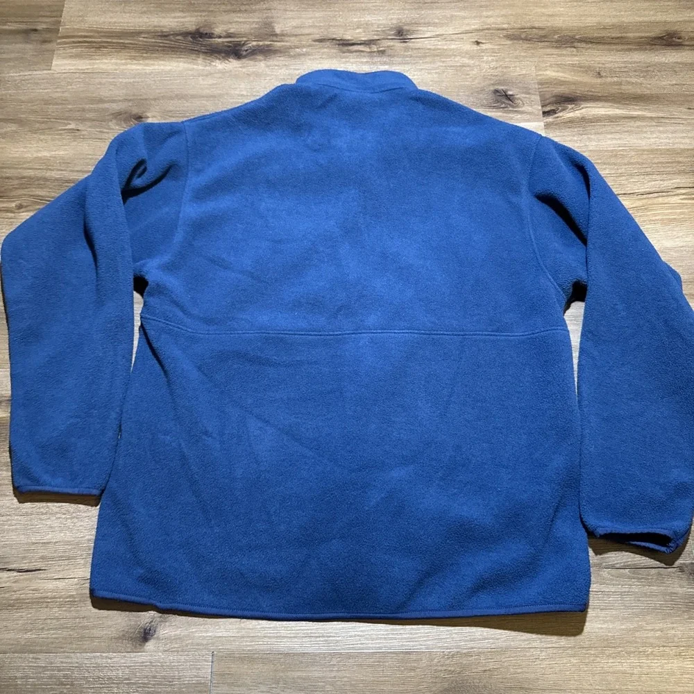 Vintage Patagonia Synchilla Men's Size XL 1/2 Zip Marsupial Fleece Blue‎ 2004